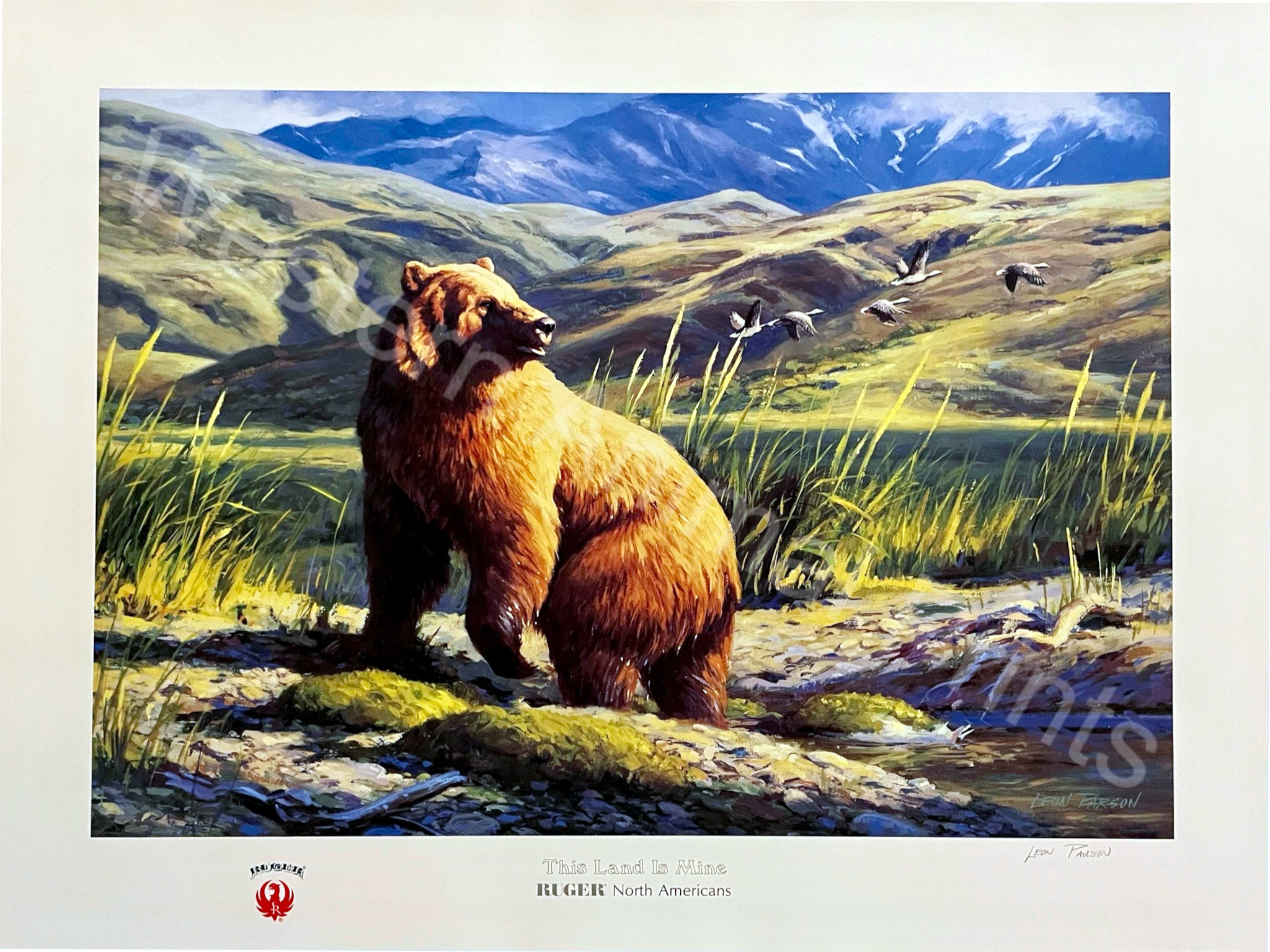 Ruger America Art Print Series - Western Animal Prints